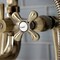 Kingston Brass KS228AB Deck Mount Clawfoot Tub Faucet with Hand Shower, Antique Brass KS228AB - alternate 5